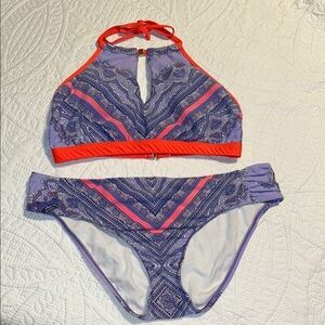 Vibrant Paisley Bikini Set
